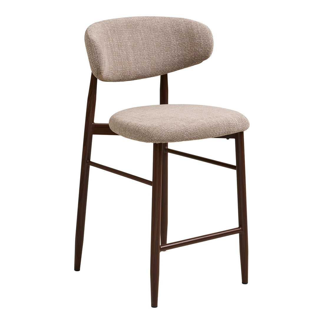 Levanto Counter chair - Counter chair, sand, wood look legs, walnut HN1302