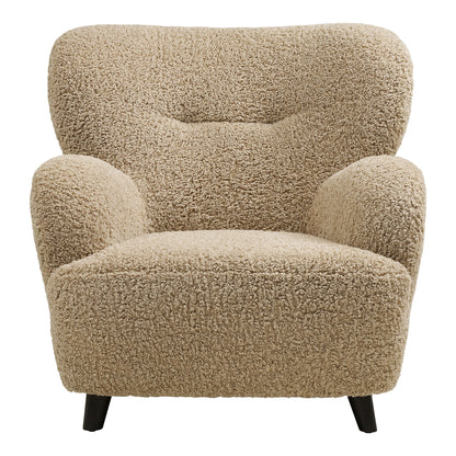 Lunaro Lounge chair - lounge chair, light brown, HN1265