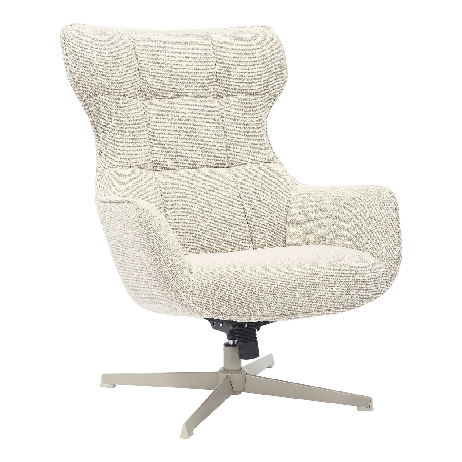 Lounge chair, swivel function, nature, HN1066