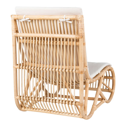 Valencia Lænestol - Lænestol i rattan med hynde