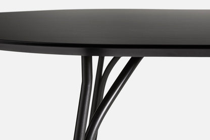 Tree Dining table (220 cm) - Black/Black