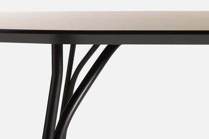 Tree Dining table (120 cm) - Beige/Black