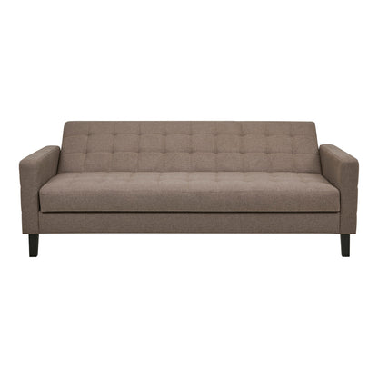 Milton sofa bed - sofa bed with storage, brown, black legs HN1089