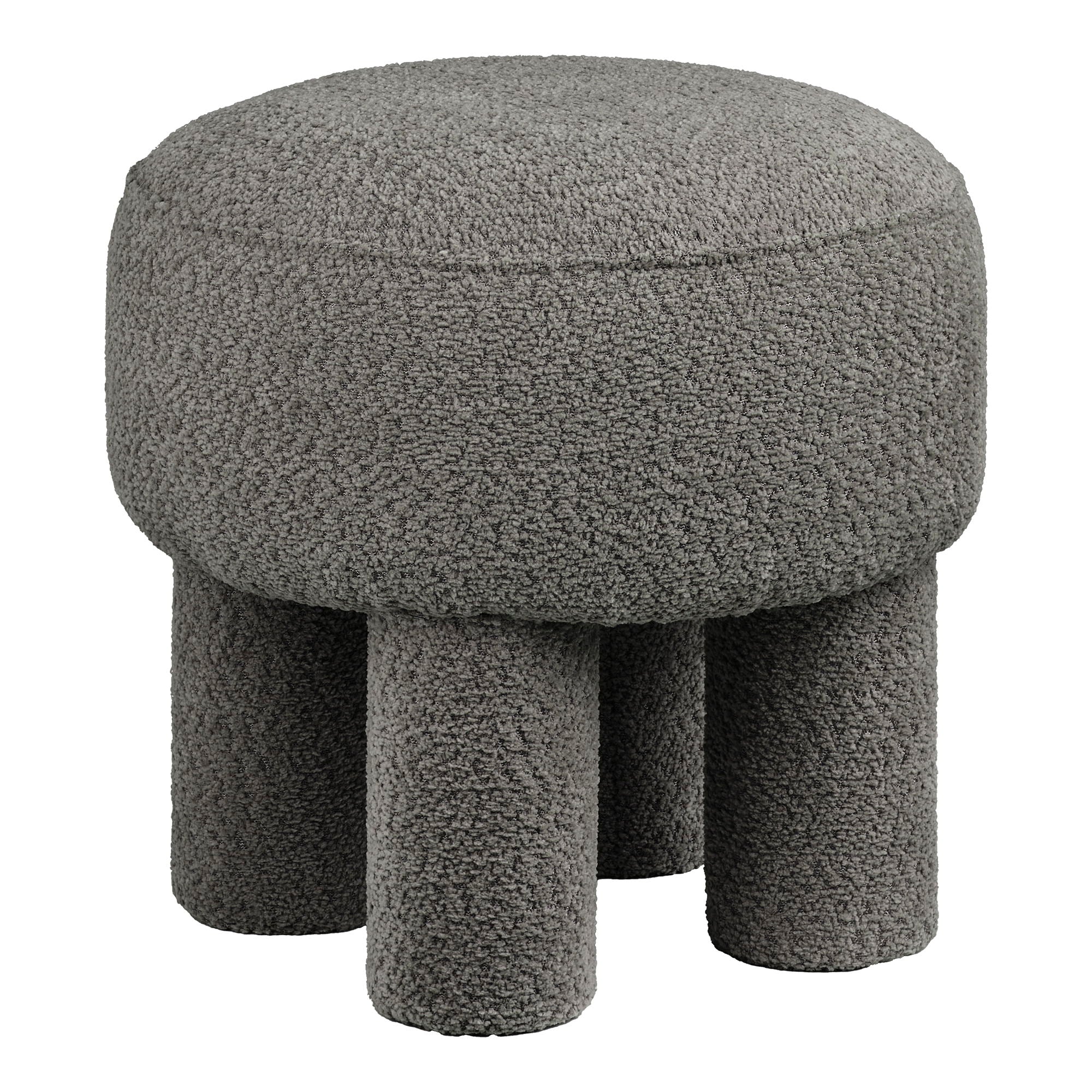 Canberra PUF - PUF, COCK GRAY Ø43x43 cm, HN1312