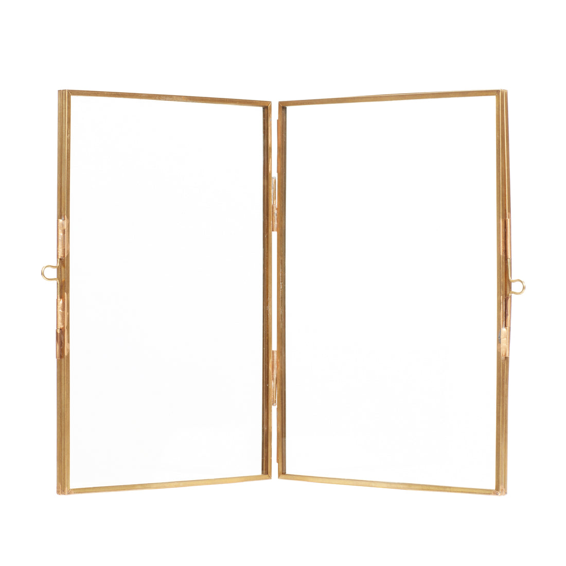 Ceiling Frame Double Brass Color - 21xH15cm