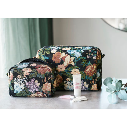 Zoe toilet bag - toilet bag, black mix set of 2