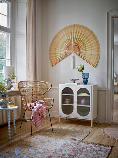 Bloomingville Jaime wall decoration, yellow, bamboo