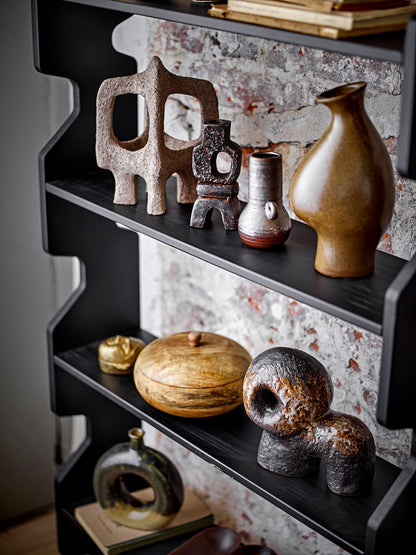 Bloomingville Sanah candlestick, black, cast iron