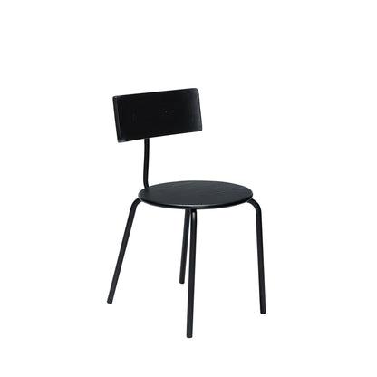 Hübsch koi dining chair black