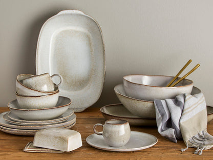 Bloomingville Sandrine Breakfast Set, Nature, Stoneware