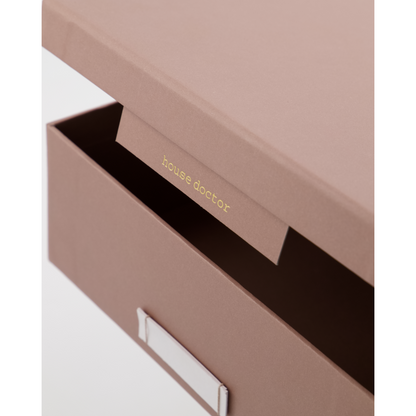 Storage boxes, hdkeep, burgundy; pink