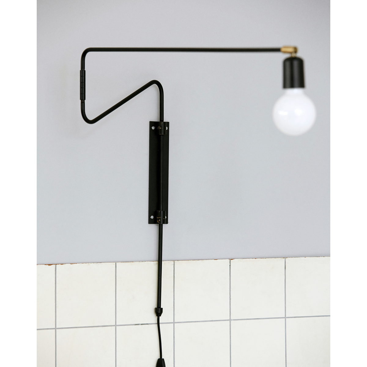 Wall lamp, HDSWing, black