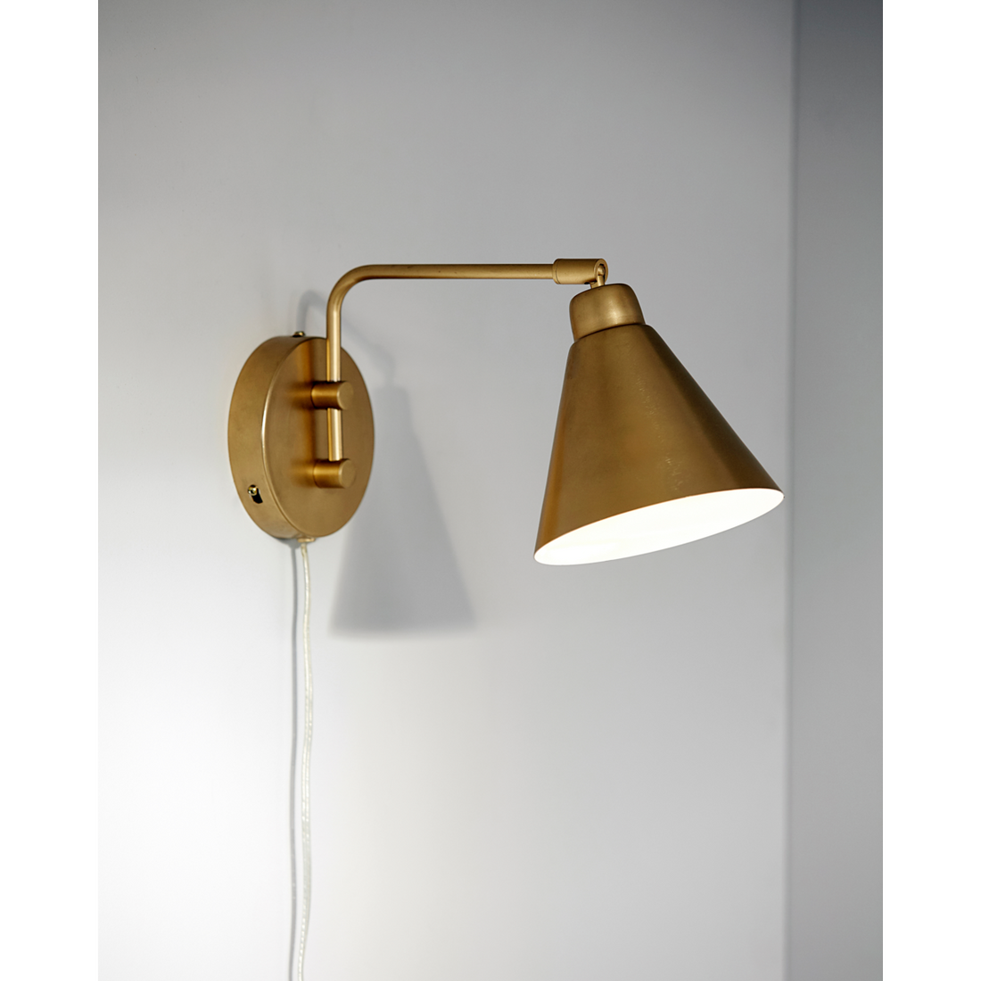 Wall lamp, HDGame, brass