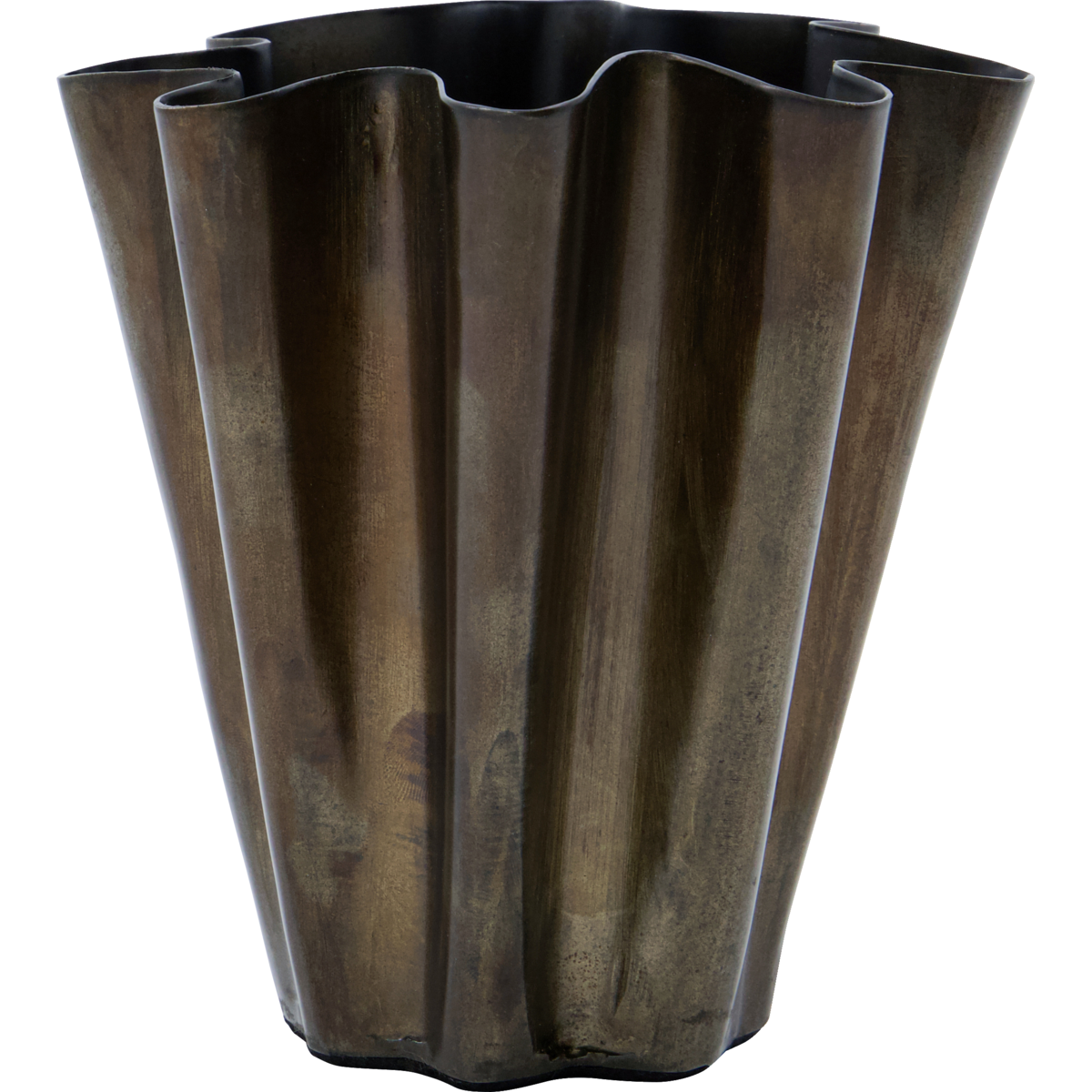 Vase, HDFlood, Antique brown