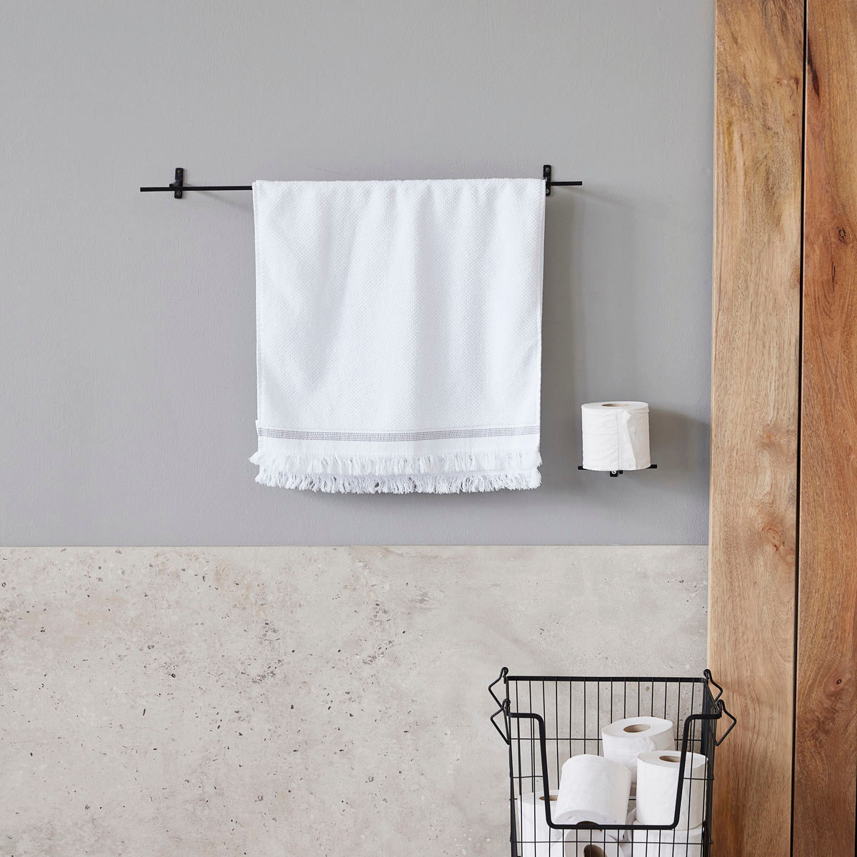 Toilet paper holder, ADD, iron