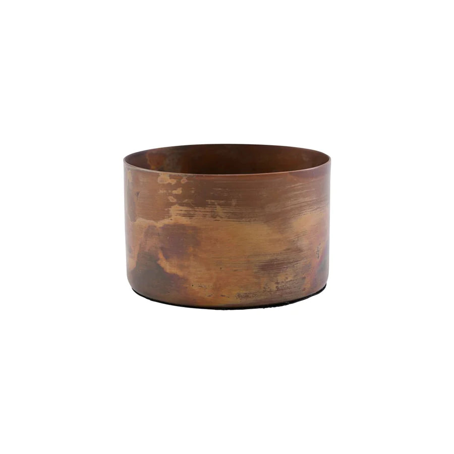 House Doctor - Lighthouse Stage, Define, Antique Copper - H: 5 cm, DIA: 8 cm