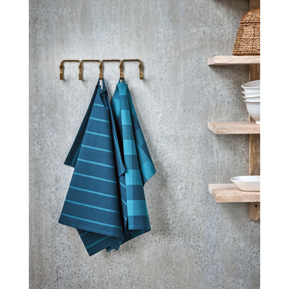 Hooks, Hyrea, Brass Finish