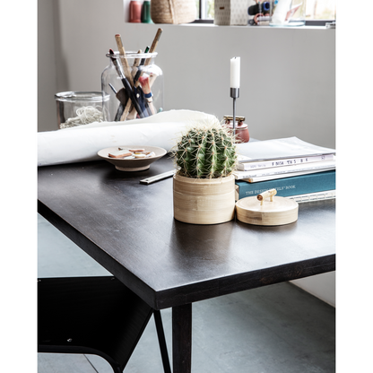 House Doctor - Dining table, HDSlated, Black