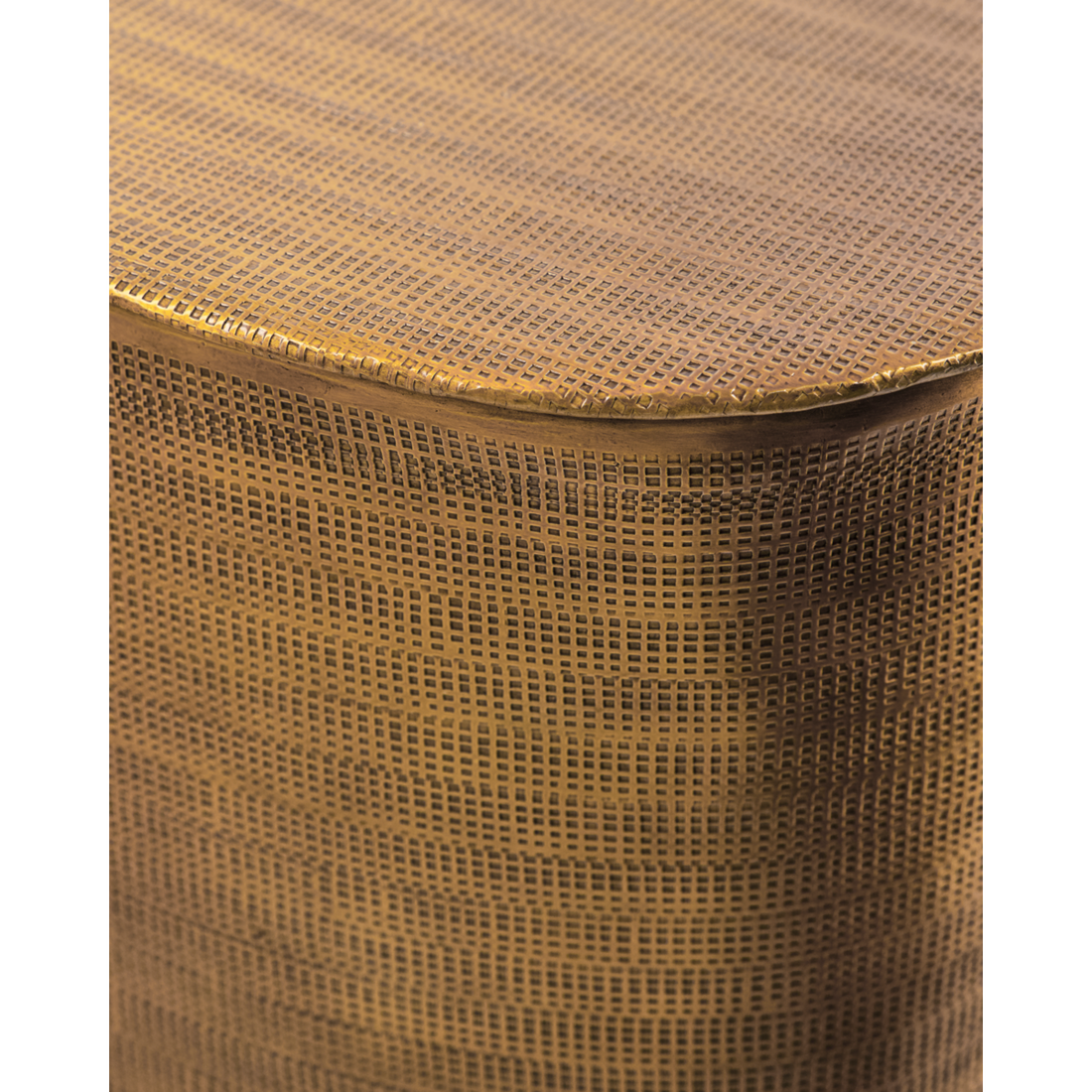 Coffee table, HDCajas with storage, golden