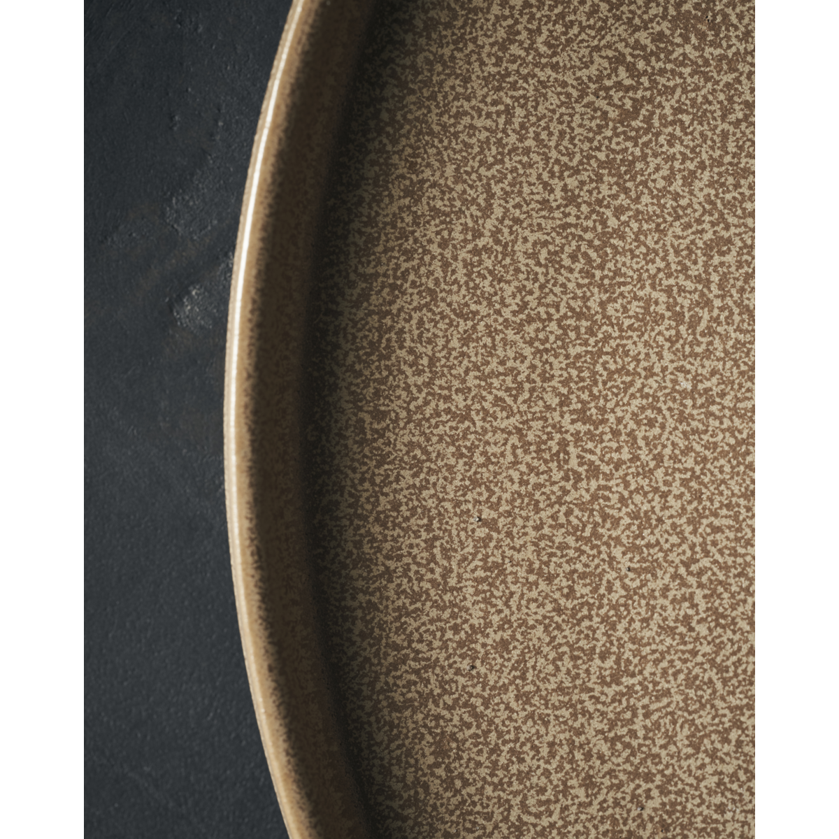 Dinner plate, Hdcara, Camel