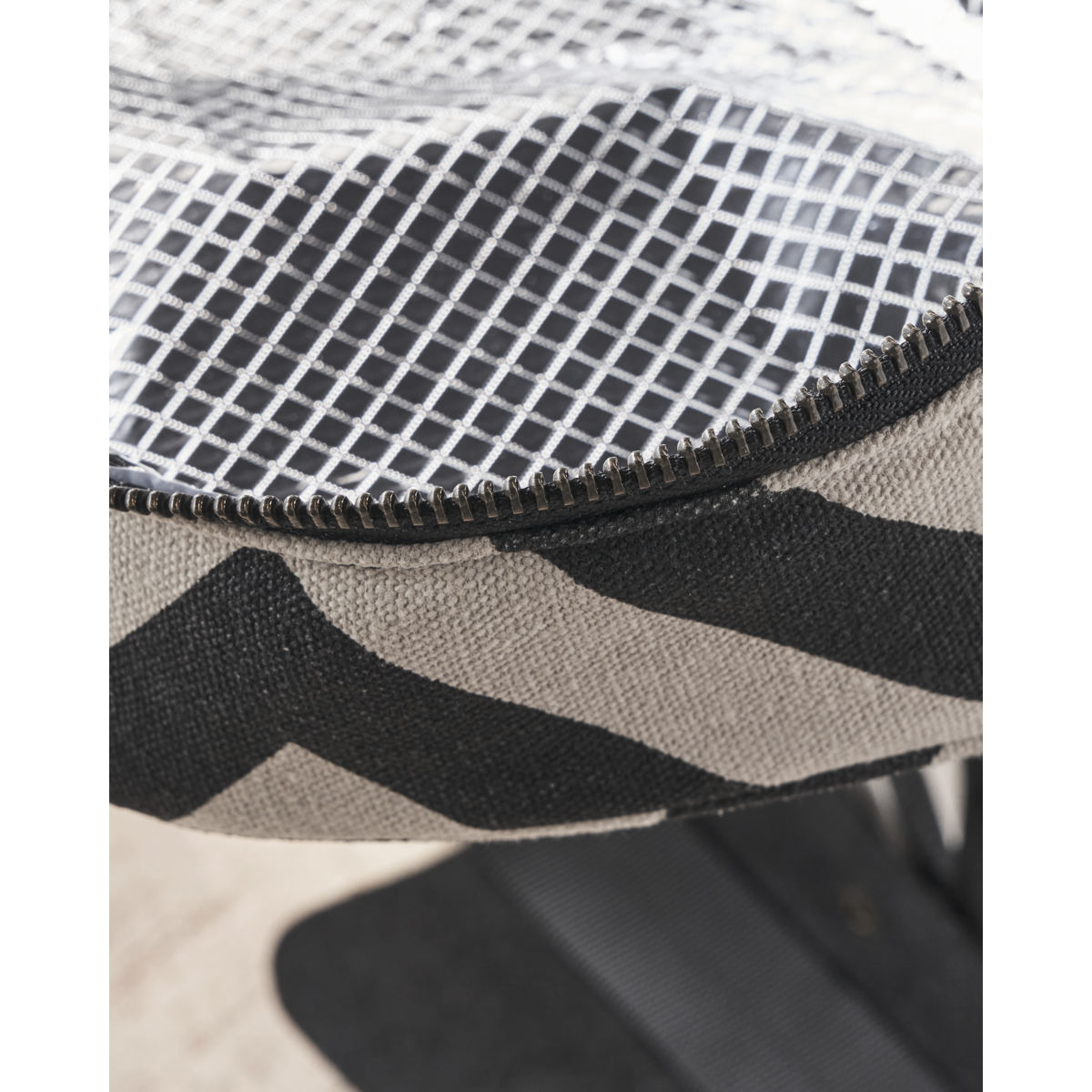 Refrigeration bag, HDATT, black; raw white