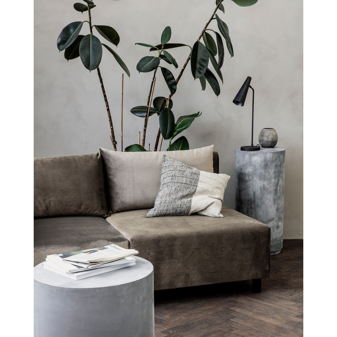 Table lamp, HD, Mat Black