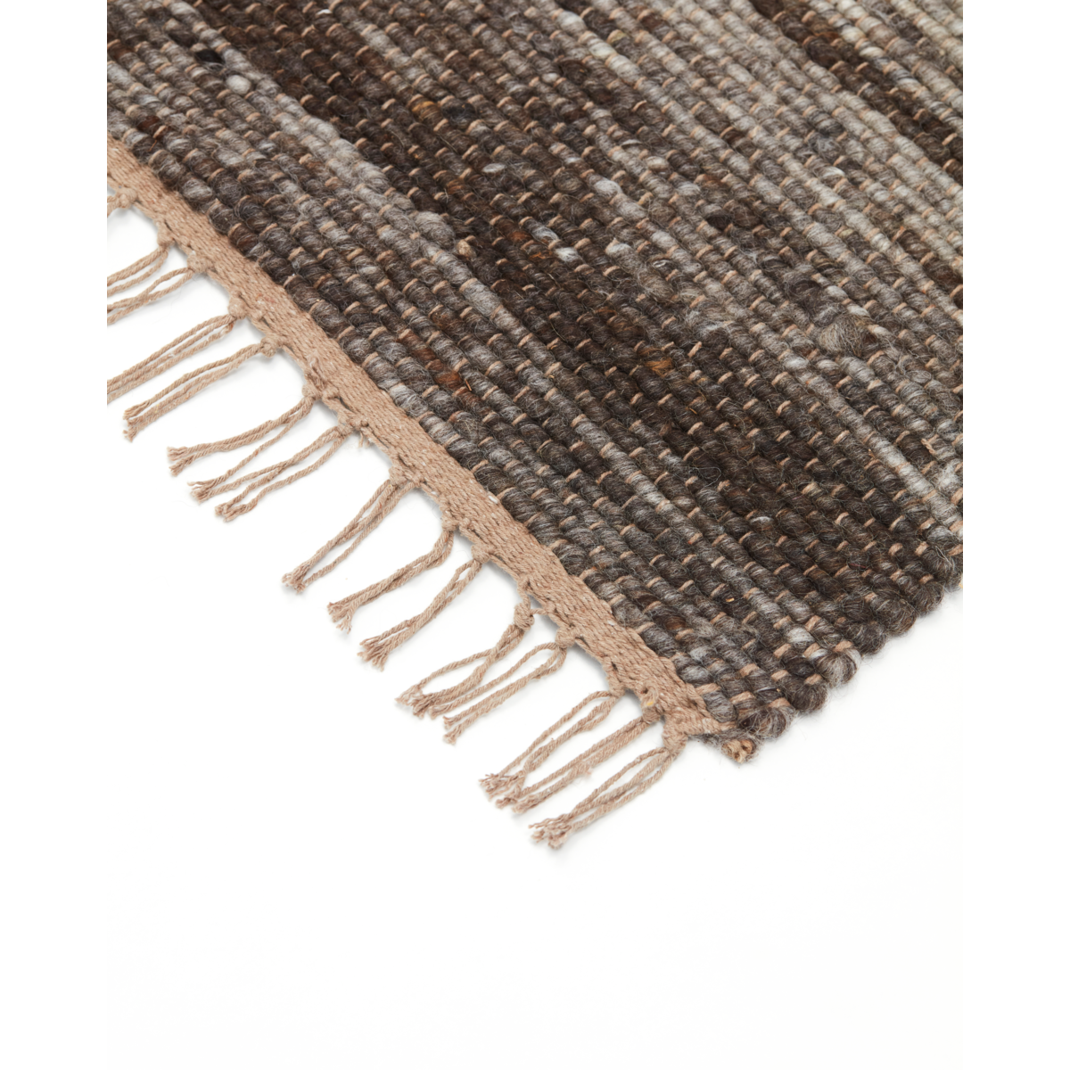 Blanket, hafi, brown 250x250 cm