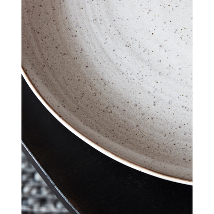 Dinner plate, hdpion, gray; white