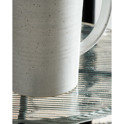 Jug, hdpion, gray; white