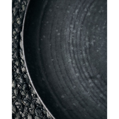 Dinner plate, Hdpion, black; brown