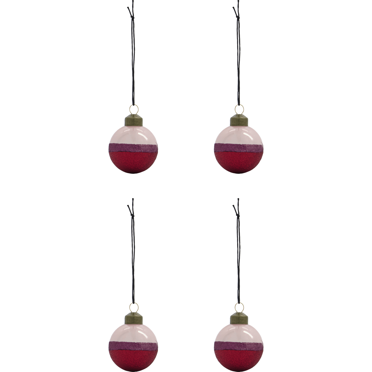 Christmas decorations, hdstrip, pink; red