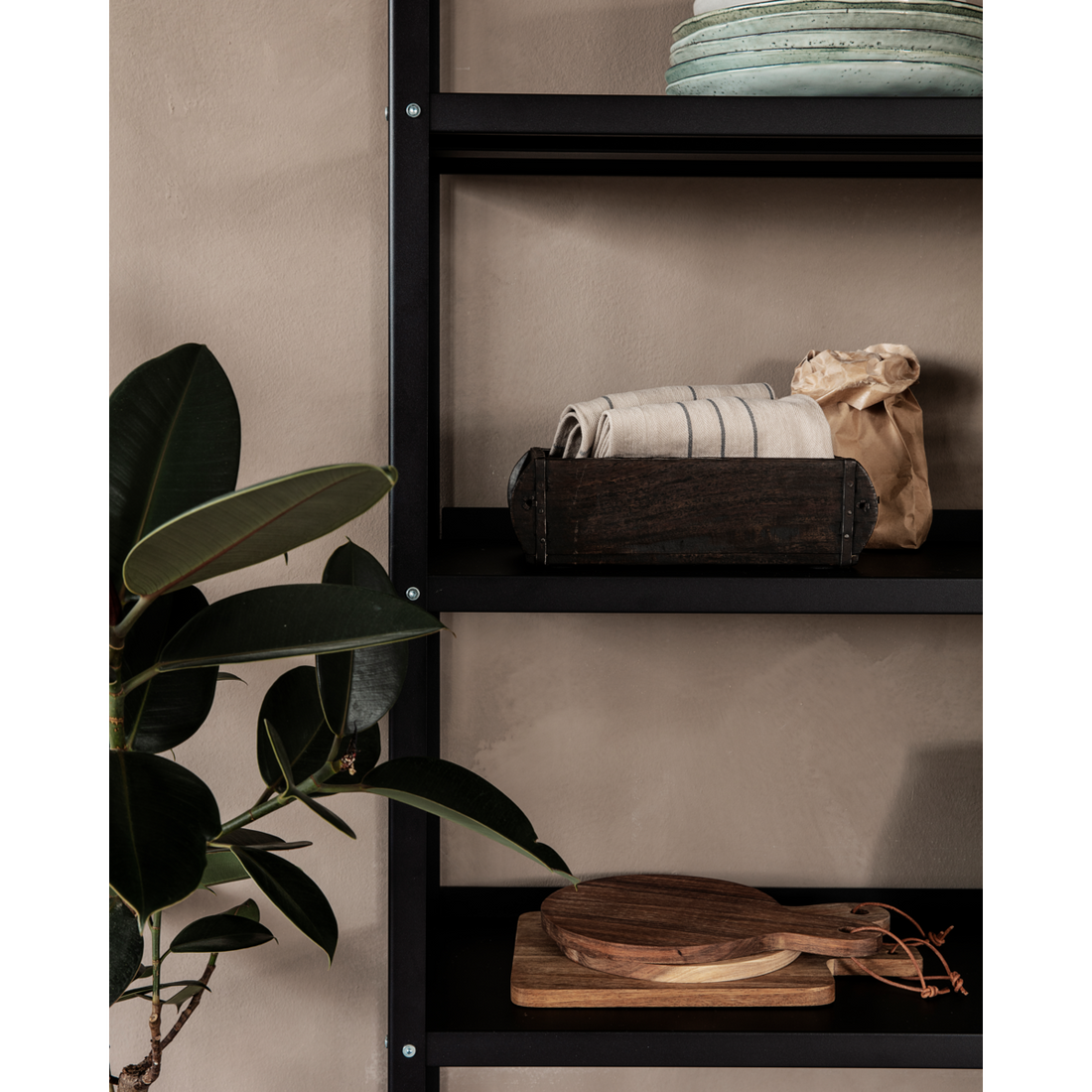Shelf, Hduse, black