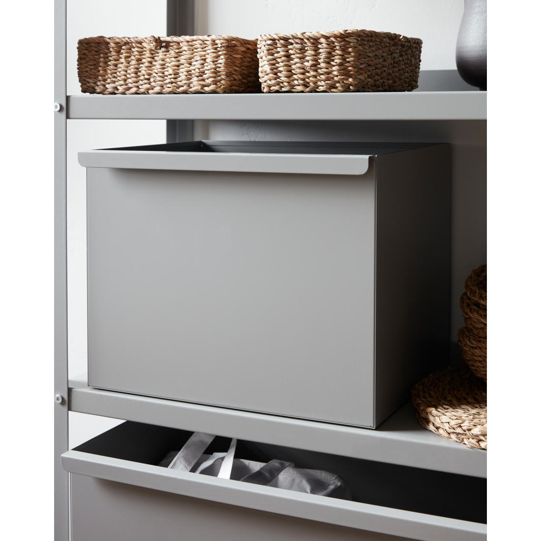 Storage for shelf, HDRACK, gray