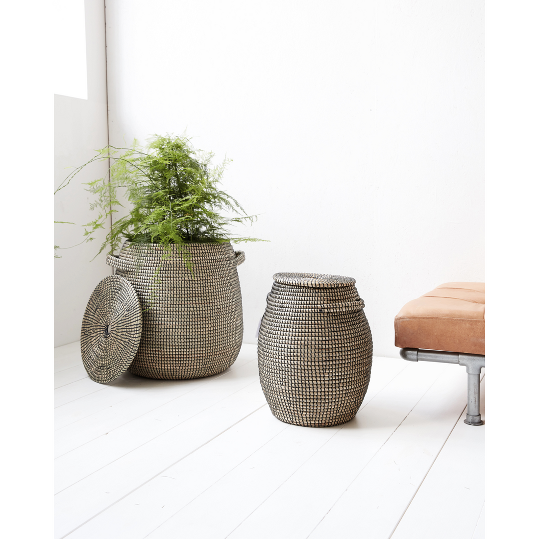 House Doctor - Curve, Hdeffect, Black; Natural