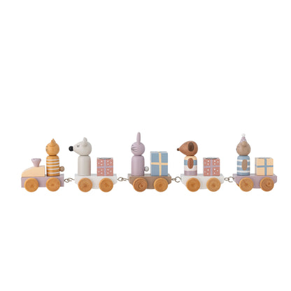 Bloomingville Mini Junaid Birthday Decoration, Rosa, FSC®100%, MDF