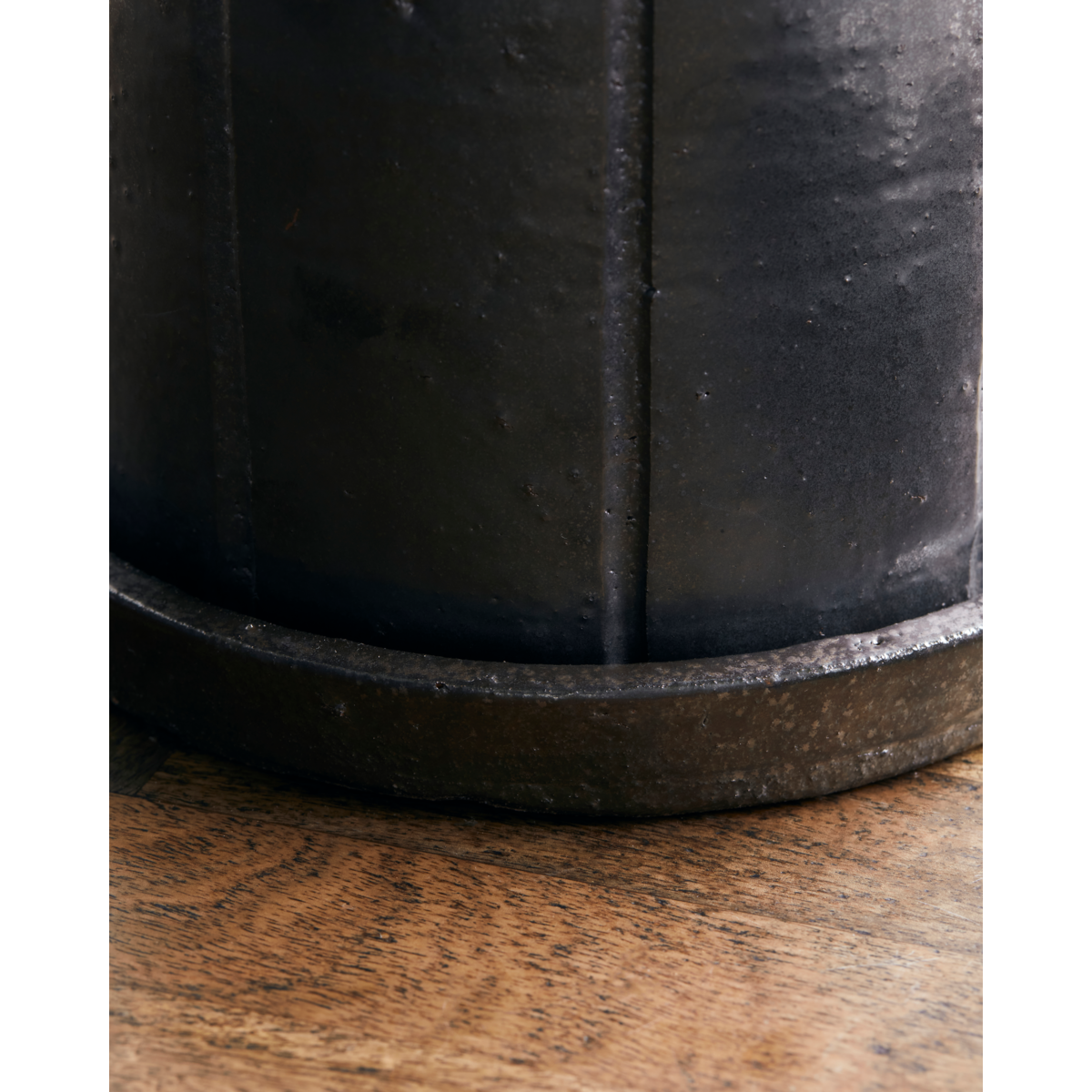 Herbal pot with saucer, hdjulian, brown