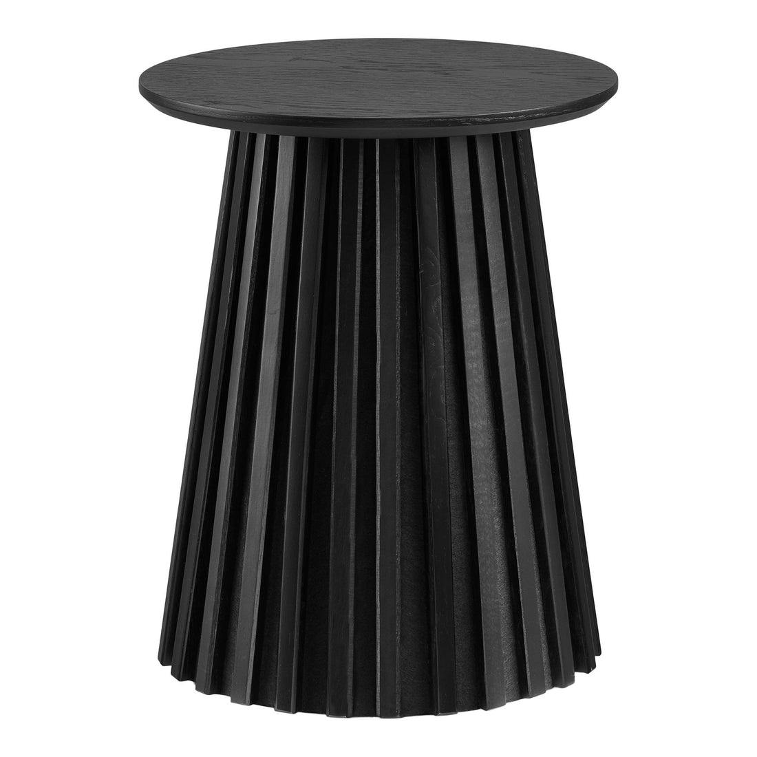 Osaka Corner Table - Corner Table, Egefins, Black Ø40x50 cm