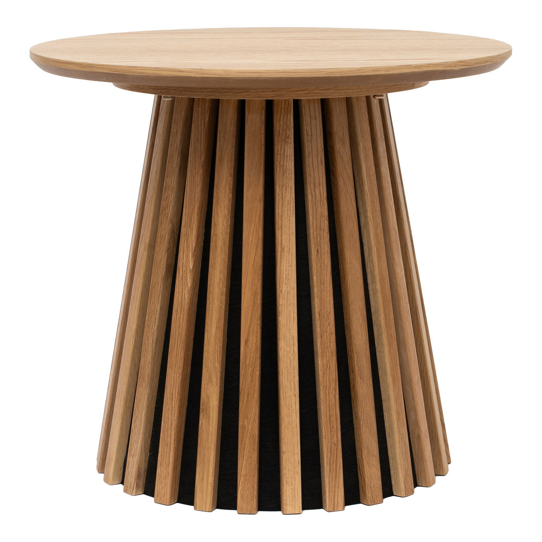 Osaka Corner Table - Corner Table, Egefins, Nature Ø50x45 cm