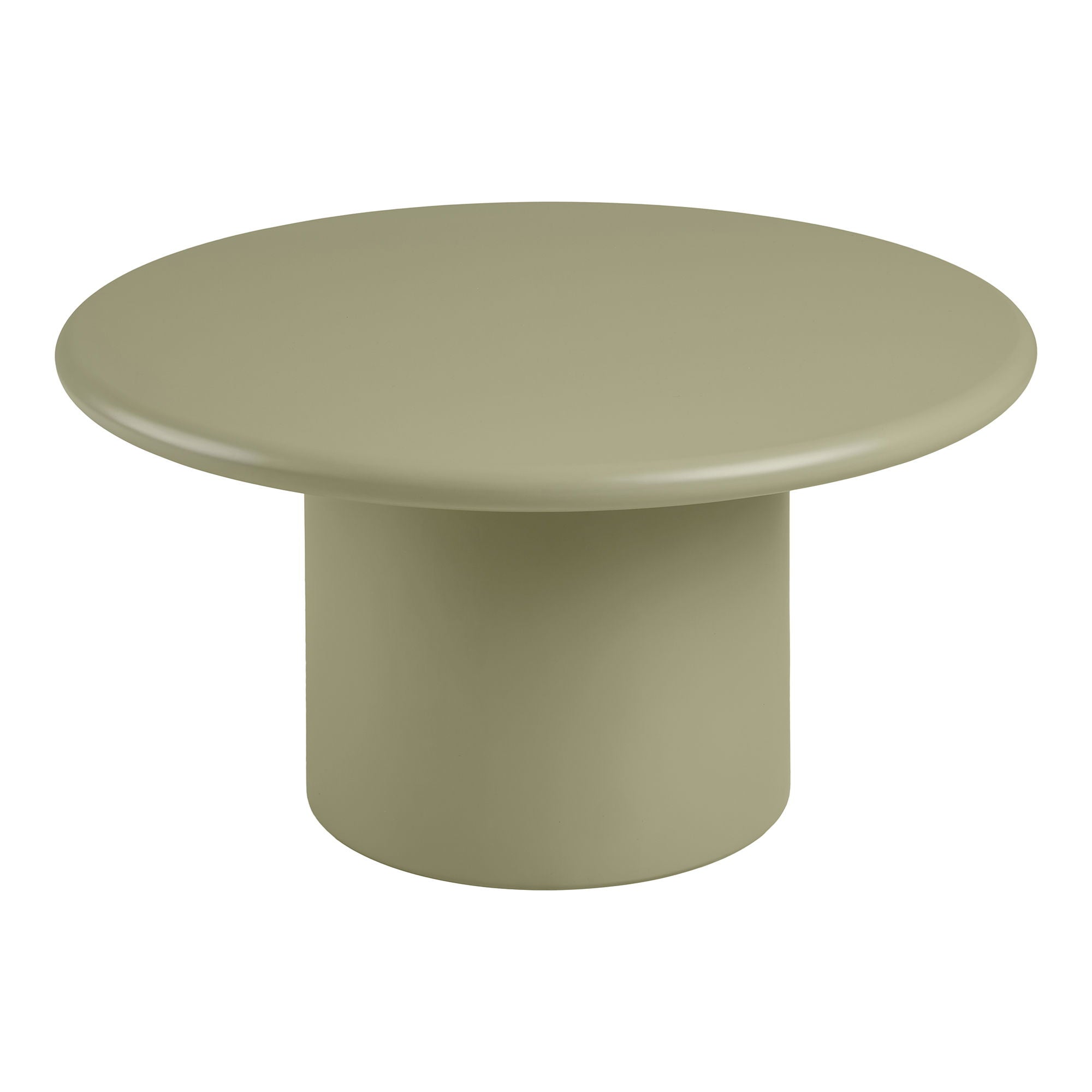 Nagano Coffee Table - Coffee Table, Green Ø80x40 cm