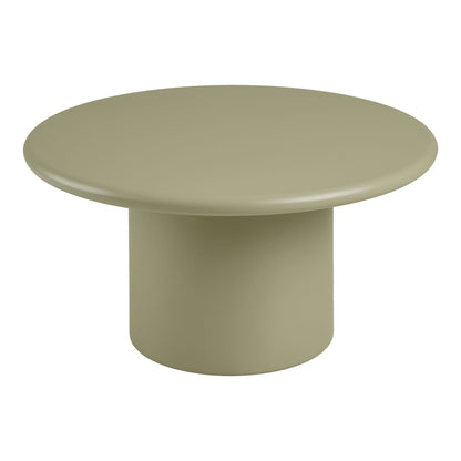 Nagano Coffee Table - Coffee Table, Green Ø80x40 cm