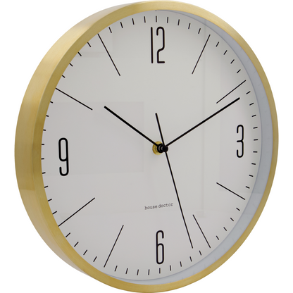 Wall clock, hdhour, golden