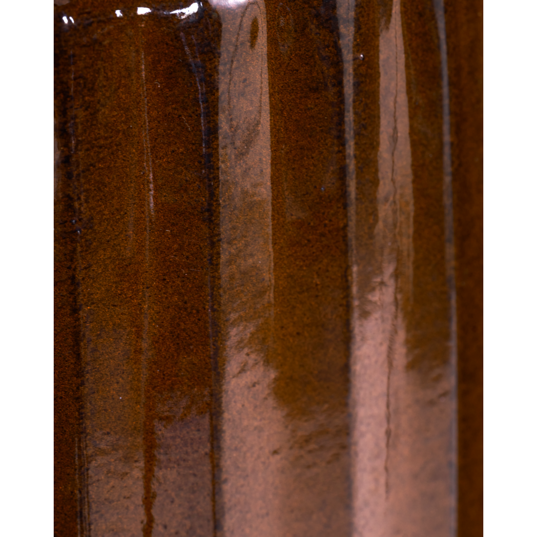 Herbal pot, hdgroove, brown