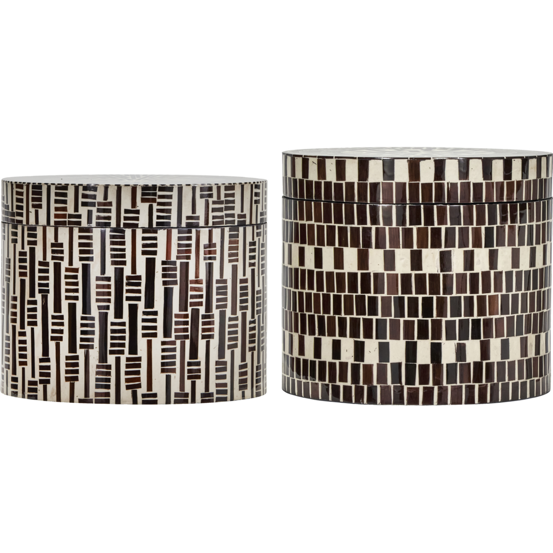 Storage boxes, hdlango, brown; nature