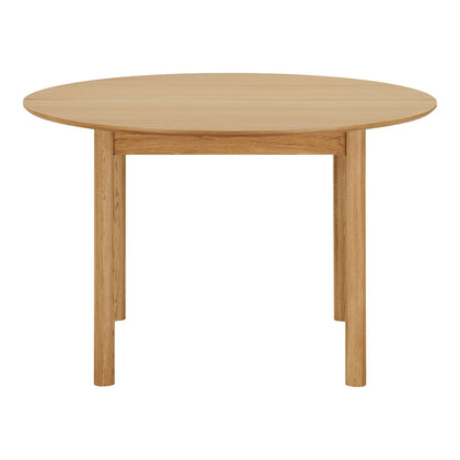 Bundaberg Dining Table - Dining Table, Oak Fines, incl. Additional plates Ø120x120-170-220x75 cm