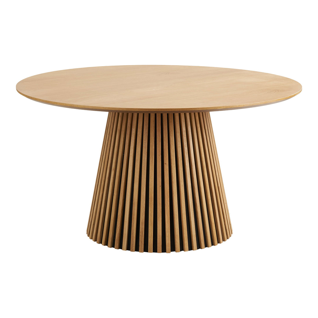 Osaka Dining Table - Dining Table, Egefins, Nature Ø140x75 cm