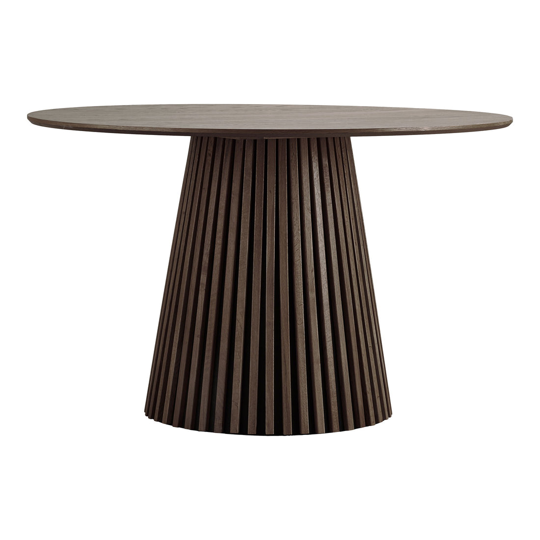 Osaka Dining Table - Dining Table, Egefins, Smoked Ø120X75 cm
