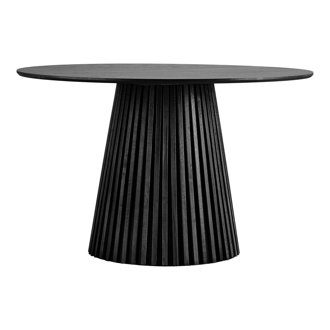 Osaka Dining Table - Dining Table, Egefins, Black Ø120X75 cm
