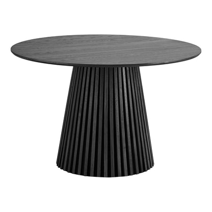 Osaka Dining Table - Dining Table, Egefins, Black Ø120X75 cm