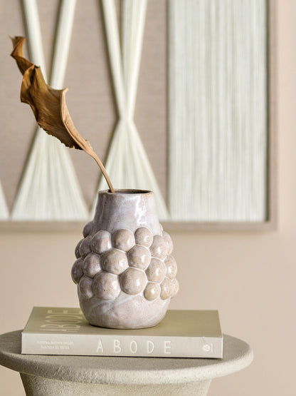 Bloomingville Poldor Vase, Nature, Stoneware