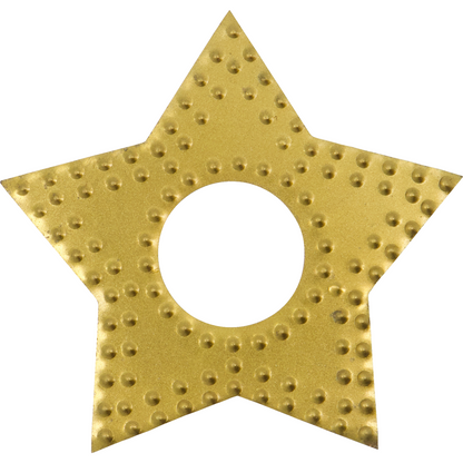 Call Stearin Lights, HRING, Antique Messing Finish